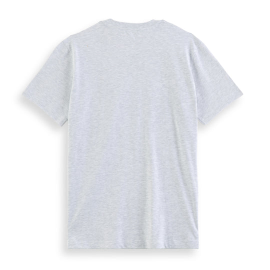 Solid Grey Round Neck Half Sleeve T-Shirt